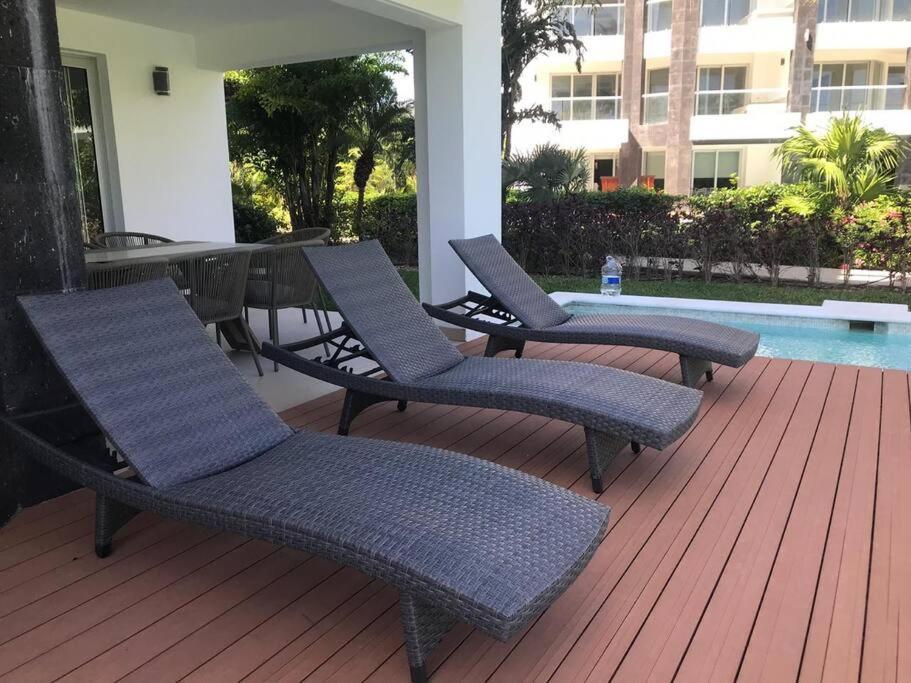 Condo/ Depa - Marea Azul - Playa del Carmen Exterior foto